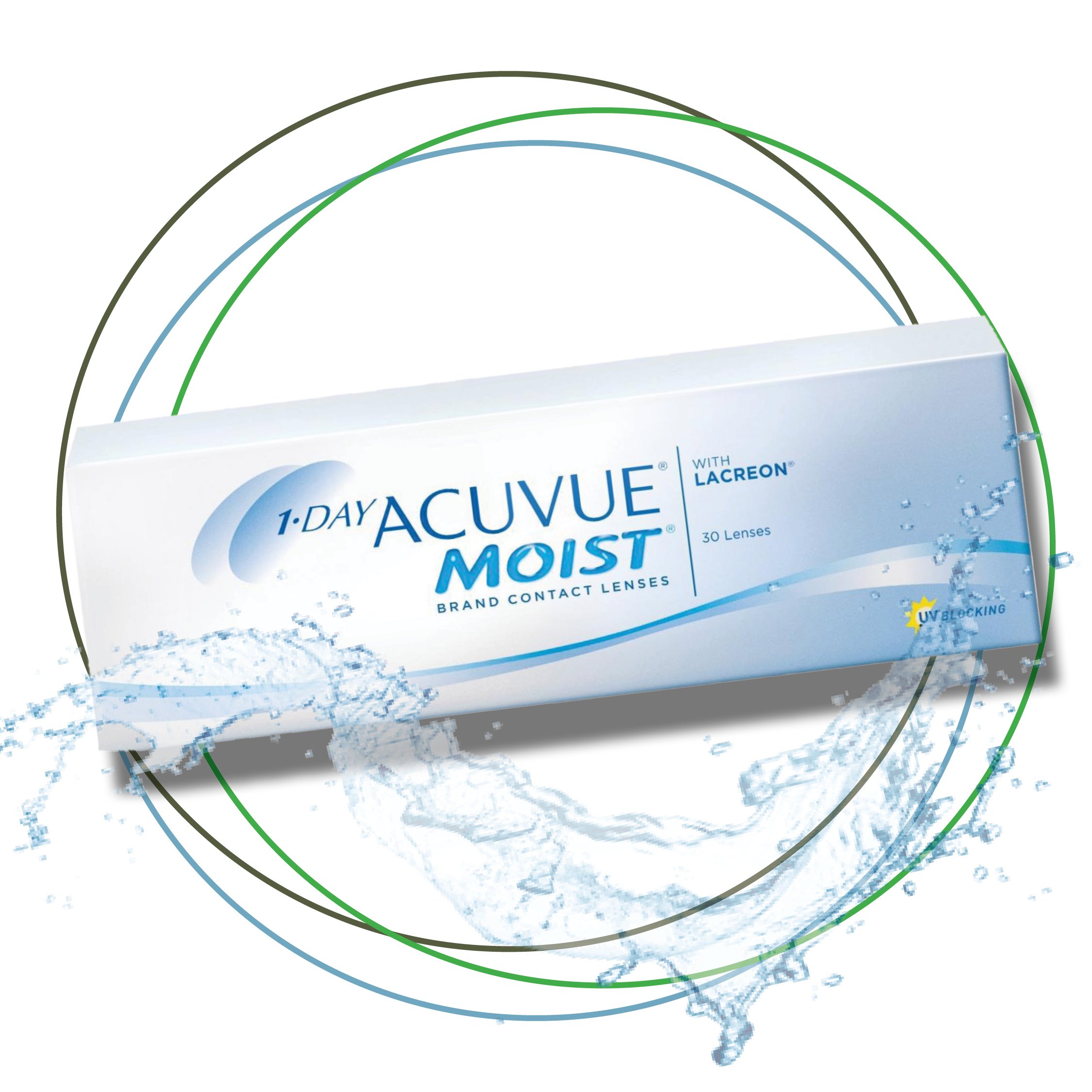 1 Day Acuvue Moist 30 Pack Eye Online Contact Lenses