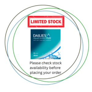 Dailies Aquacomfort Plus 90 pack LIMITED STOCK