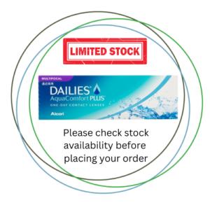 Dailies Aquacomfort Plus Multifocal 30 pack LIMITED STOCK