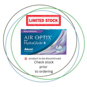 Limited stock Air Optix Hydraglyde multifocal