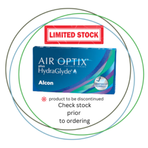 Limited stock Air Optix Hydraglyde spherical