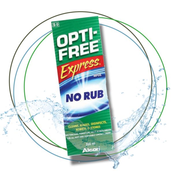 Opti-Free Express 355ml Eye Online Contact Lens Solution