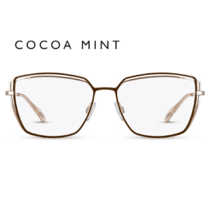 Cocoa mint CM9962 C1 Brown and Rose gold 55-15-140 front