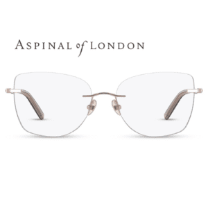 Aspinal of London ASP L563-T Col.02 Shiny rose gold & Polished Beige Crystal 55-17-140 front