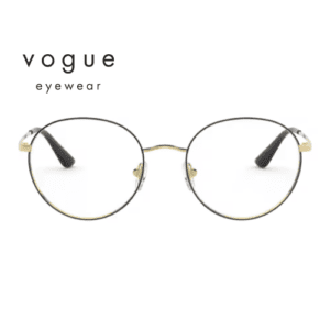 Vogue eyewear VO4177 280 52-19-135 Top Black Gold front 2