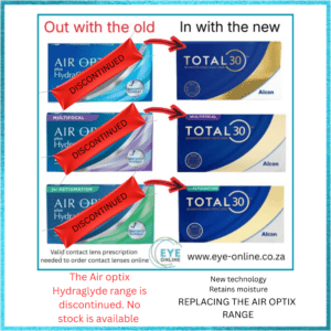 ALCON Air Optix Hydraglyde DISCONTINUED