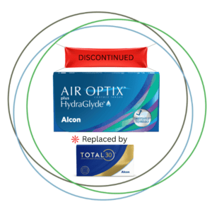 Air Optix HydraGlyde Spherical Discontinued 2026